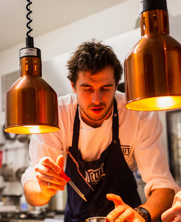 Marco, a chef at work