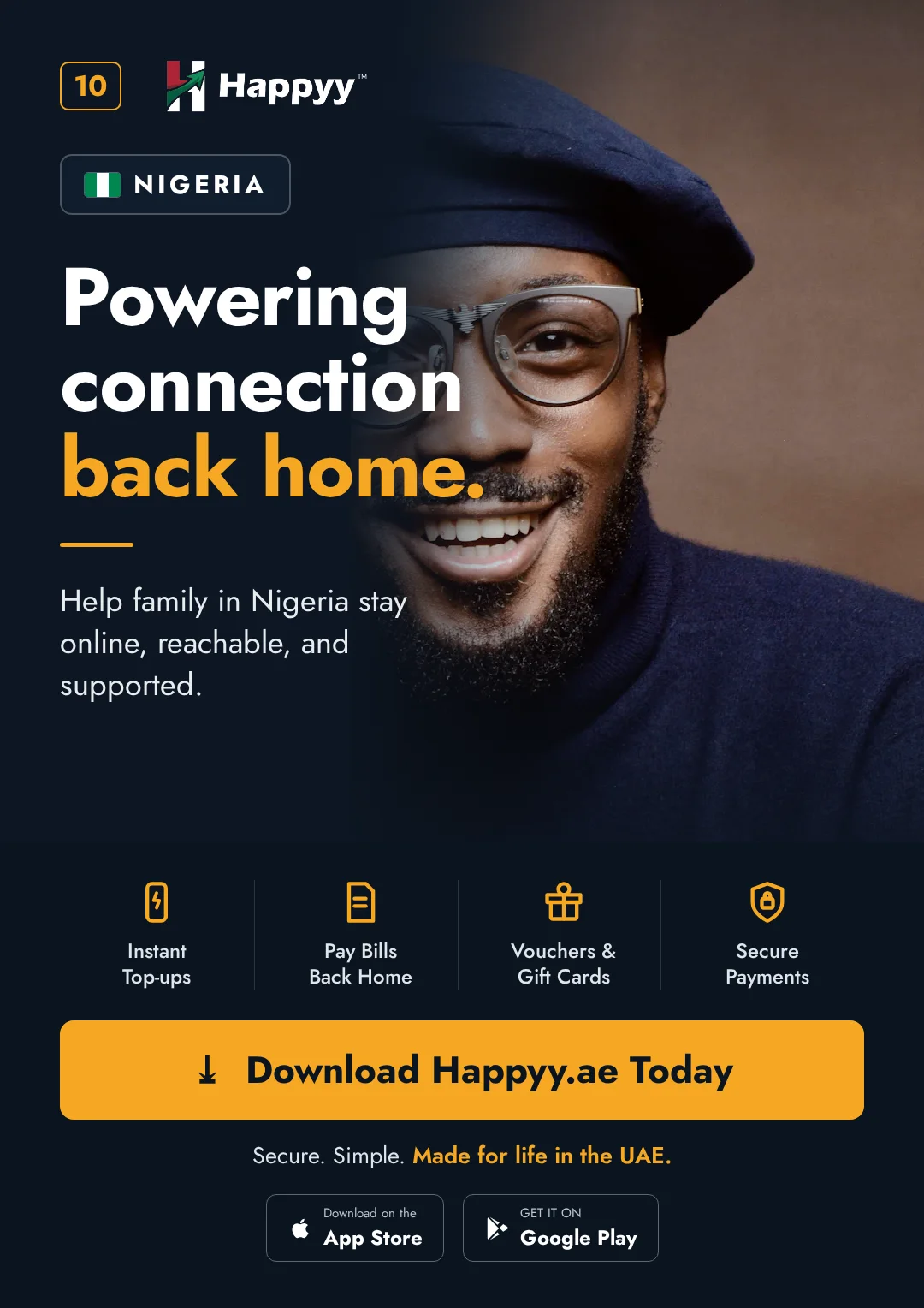 Nigeria campaign — Powering connection back home