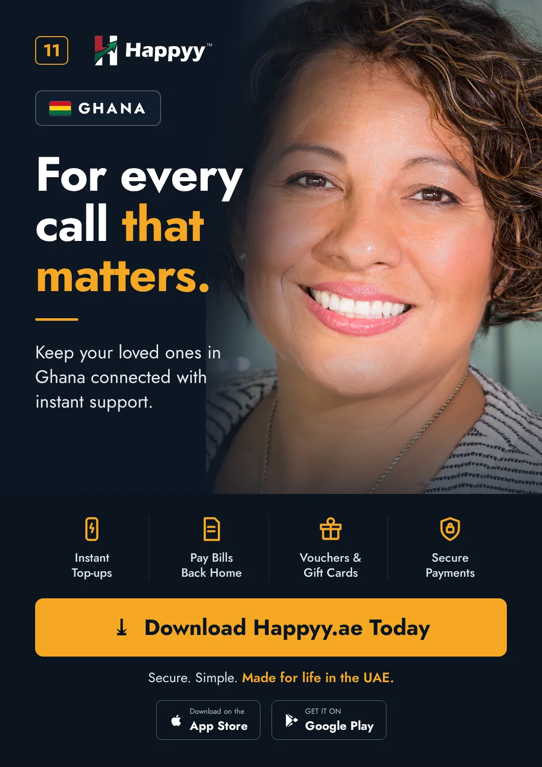 Ghana campaign — For every call that matters