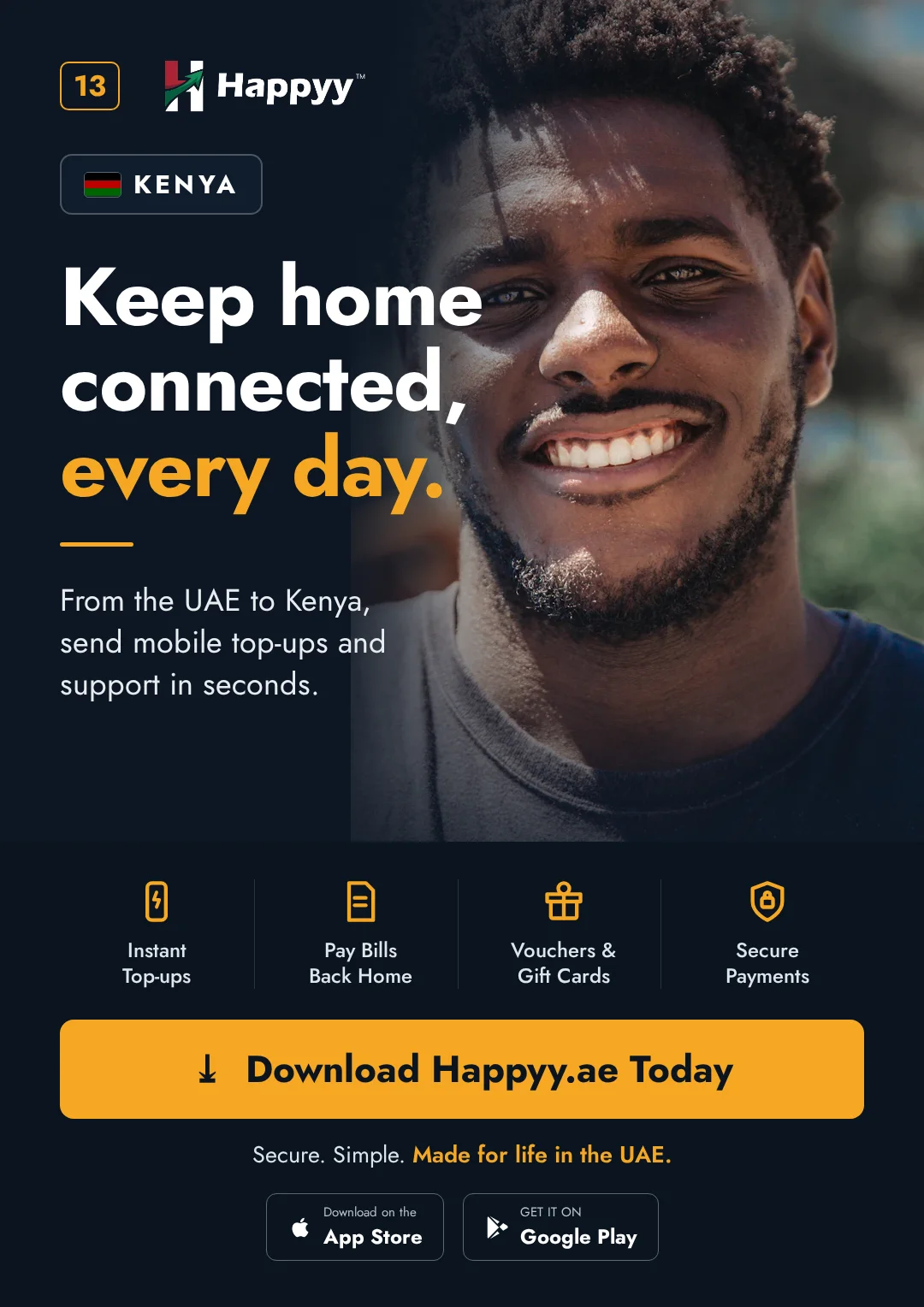 Kenya campaign — Keep home connected, every day