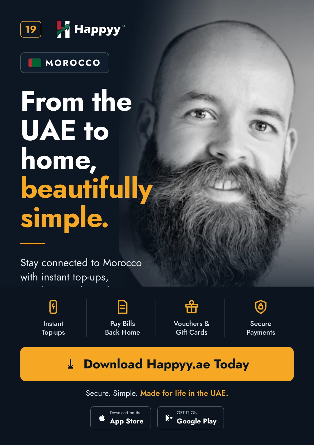 Morocco campaign — From the UAE to home, beautifully simple